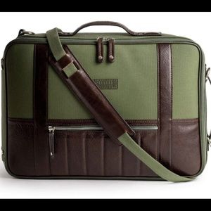 Convertible backpack/messenger travel bag- used 1x